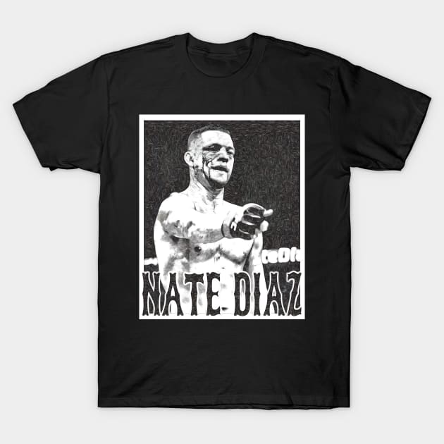 NATE DIAZ T-Shirt by SavageRootsMMA